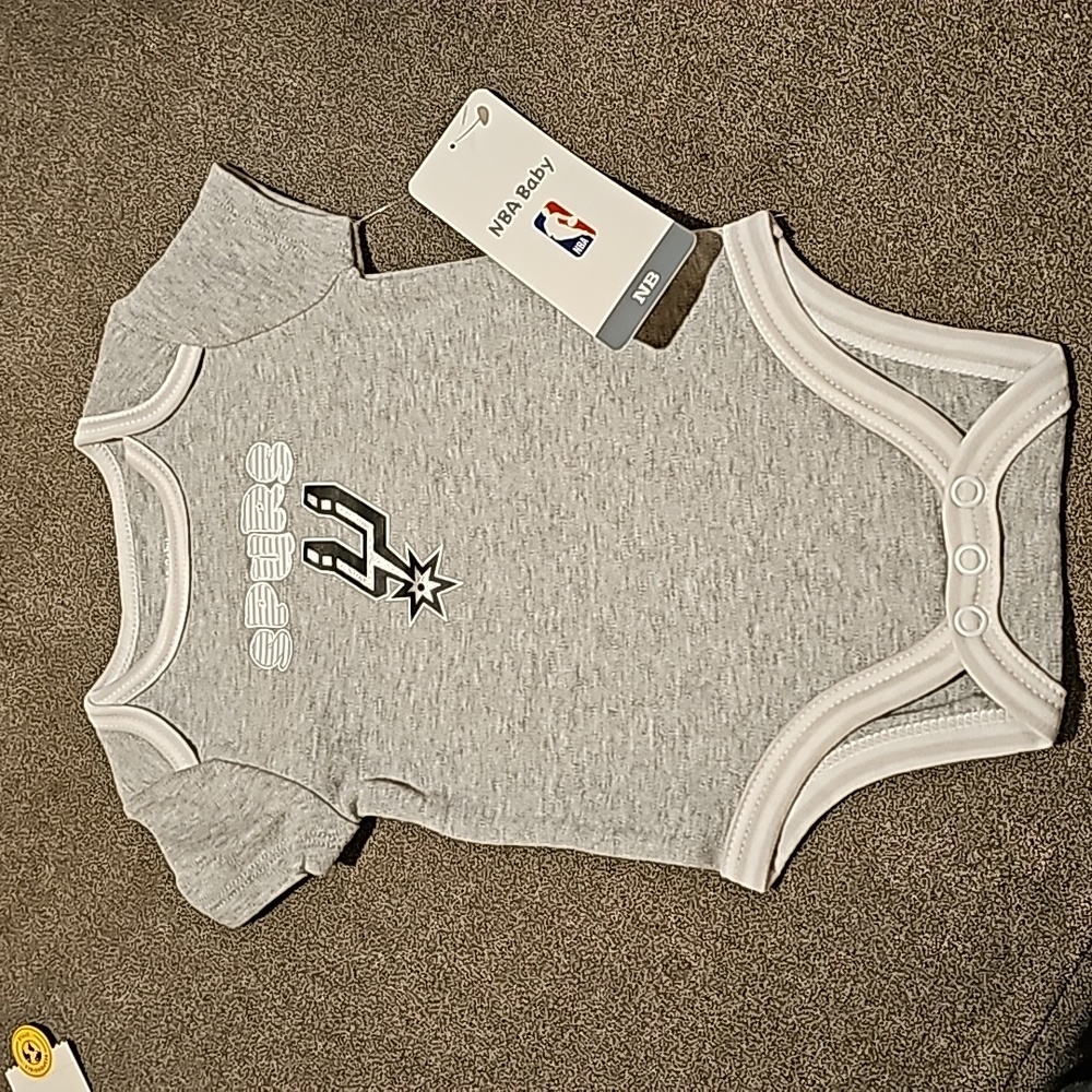 3 NBA Baby Onsies